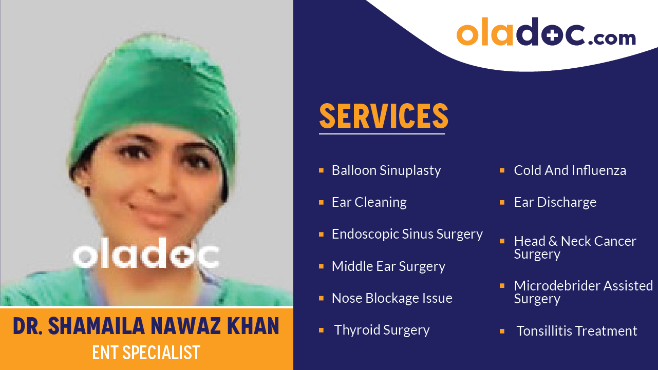 Services provided by Dr.Shamaila Nawaz Khan
